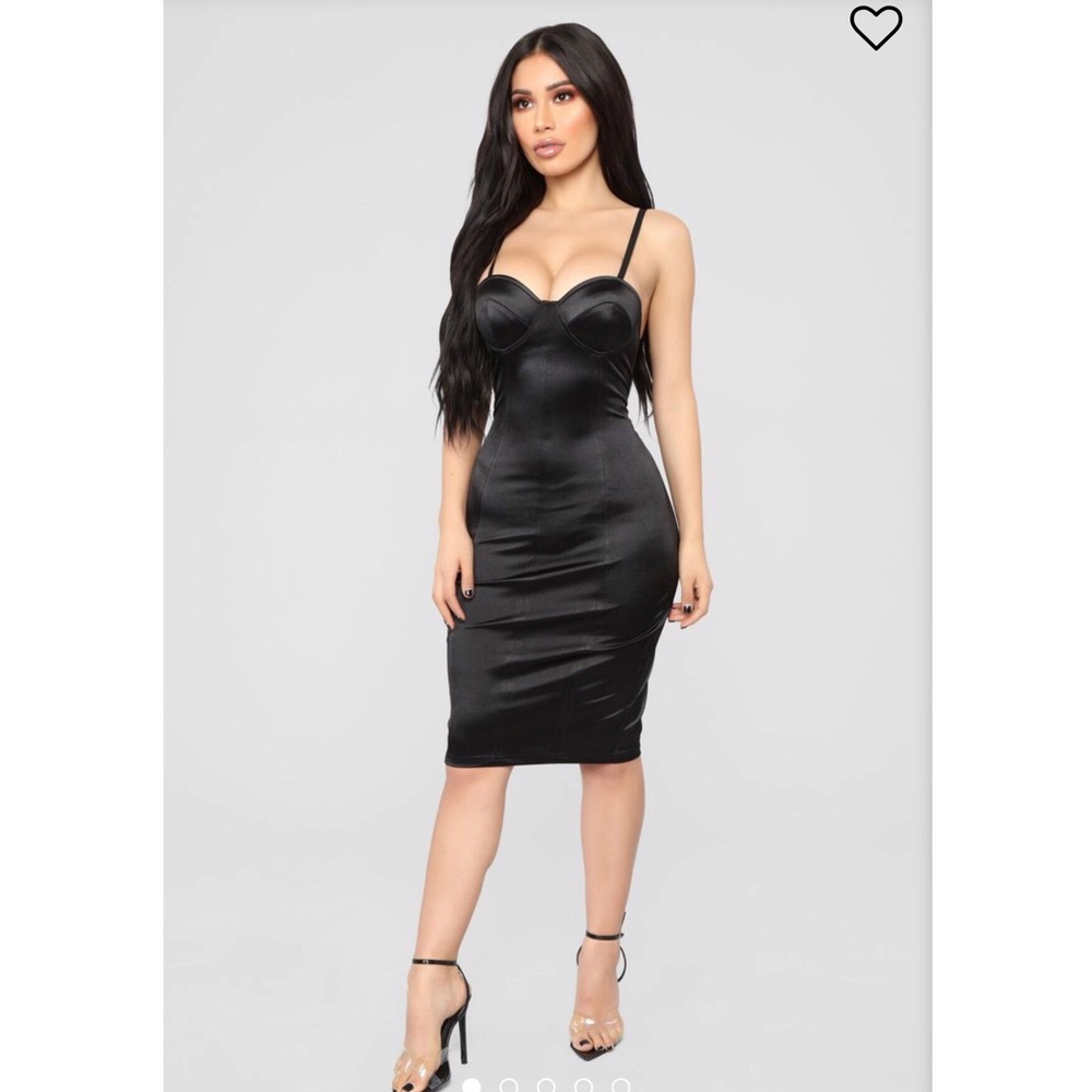 NEW* Black Lisandra Dress Fashion Nova